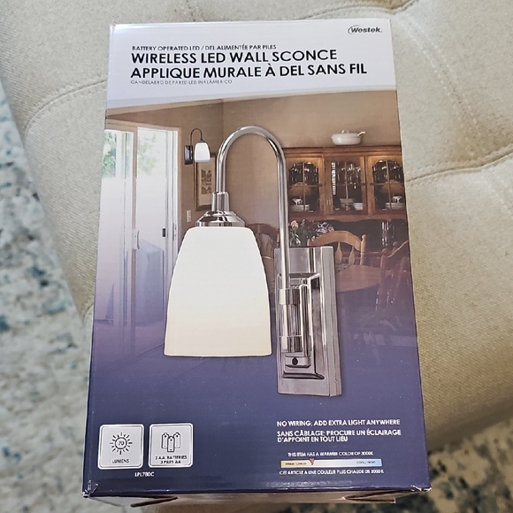 Westek Other - Westek Wireless LED Wall Sconce